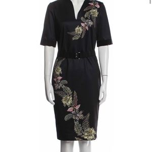 Ted Baker Floral Knee Length Dress